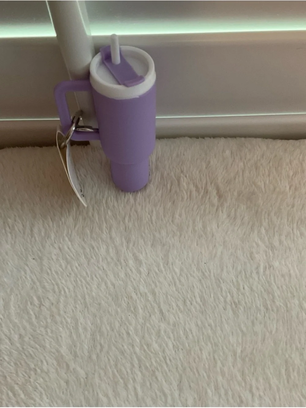 Adorn Purple Mini Tumbler Keychain & Card Holder